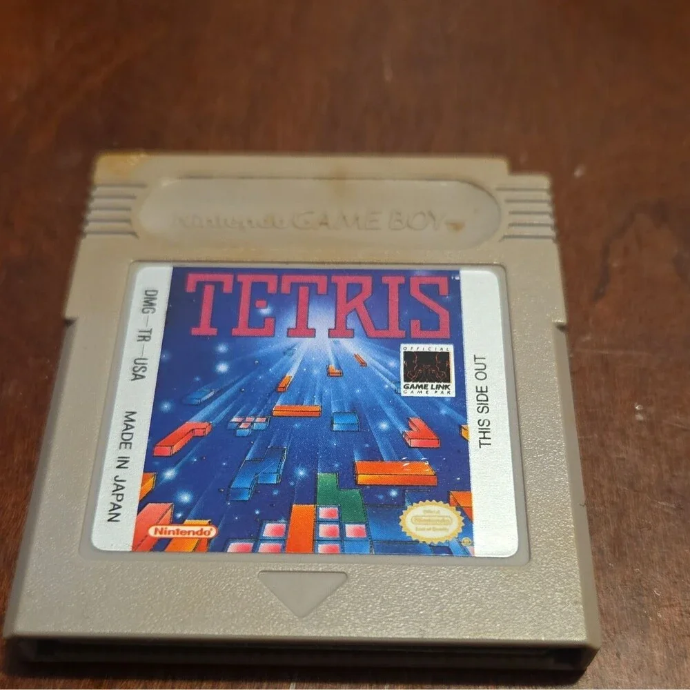 Nintendo Game Boy DMG-01 Gray Handheld Console w/ Tetris NTSC-U/C TESTED + OEM